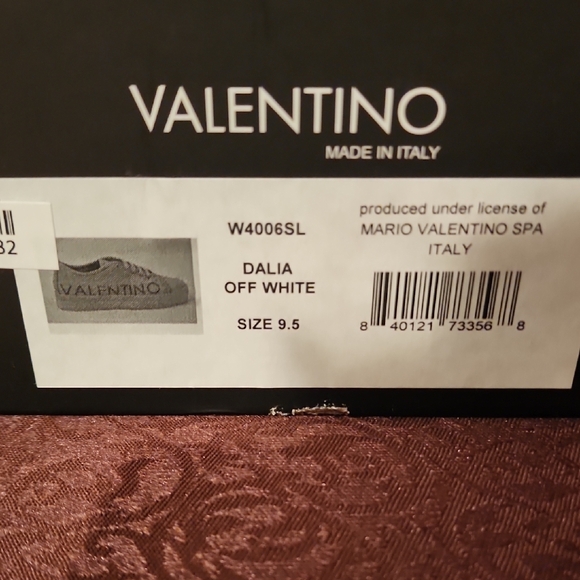 Valentino Women's Off-White Sneakers - Picture 3 of 3